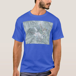 Bogus Basin Resort Trail Karta T Shirt