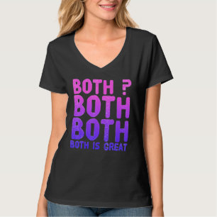 BoH är Underbart Bise Xual Equa Lity Humor T Shirt