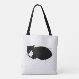 Bohemia Cat Tote Bag Tygkasse
