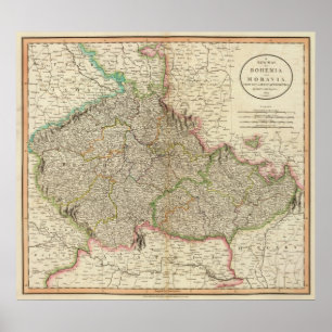 Bohemia Moravia Poster