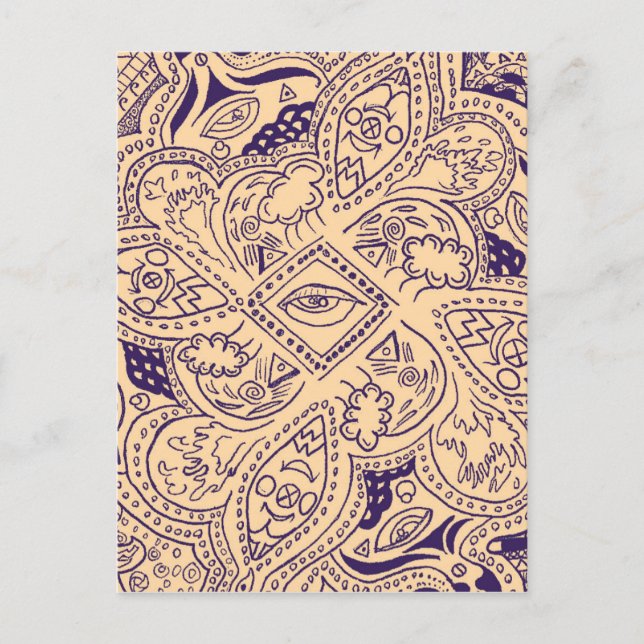 Bohemia perser vykort (Framsida)