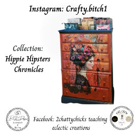 Bohemia Tapestry Hippie Decoupage