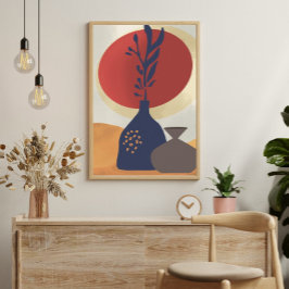 Bohemia Wall Art-målning Canvastryck