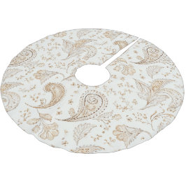 Bohemiam Boho Crème Vit Jul Julgransmatta Borstad Polyester