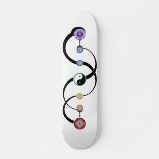 Bohemian 7 Chakras - Skateboard
