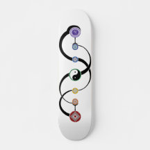 Bohemian 7 Chakras - Skateboard