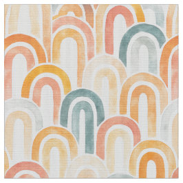 Bohemian arch fish scale painted pattern tyg