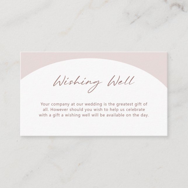 Bohemian Arch Wishing-hålskort Tilläggskort (Framsida)