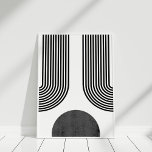 Bohemian Black and White Abstrakt Wall Art Poster<br><div class="desc">Bohemian Black and White Abstrakt Wall Art</div>
