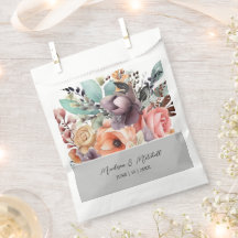 Bohemian Blommigt Bouquet Watercolor