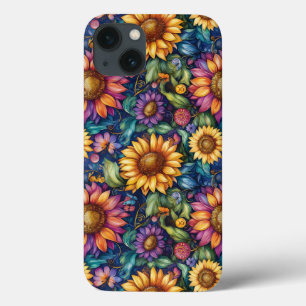 Bohemian Blommigt Dreamscape Vibrant Mönster