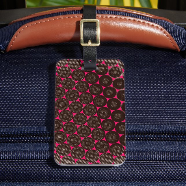 Bohemian Bloom Luggage Tag Bagagebricka (Framsida Insitu 2)