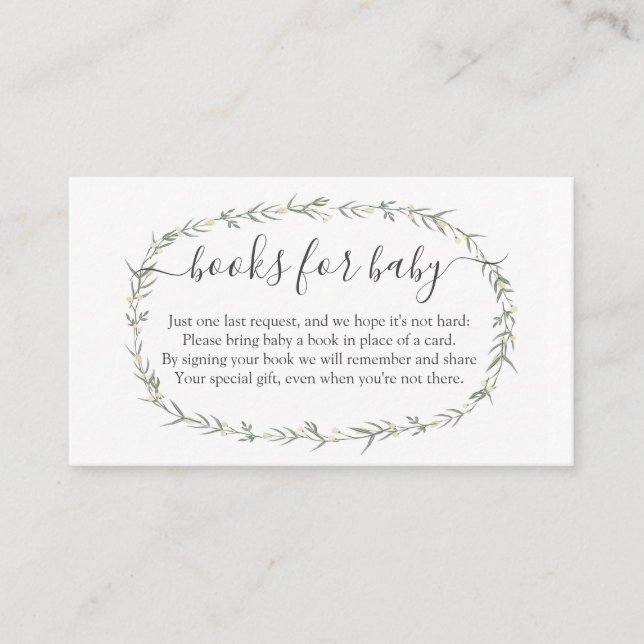 Bohemian Bok In lieu, bokar för baby Tilläggskort (Framsida)