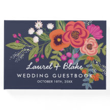 Bohemian Bouquet - marinblått - Bröllop