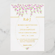 Bohemian Bright Rosa Blommigt Front and Back Bröll