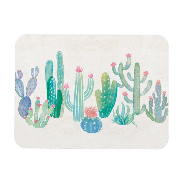 Bohemian Cactus Magnet (Horisontell)
