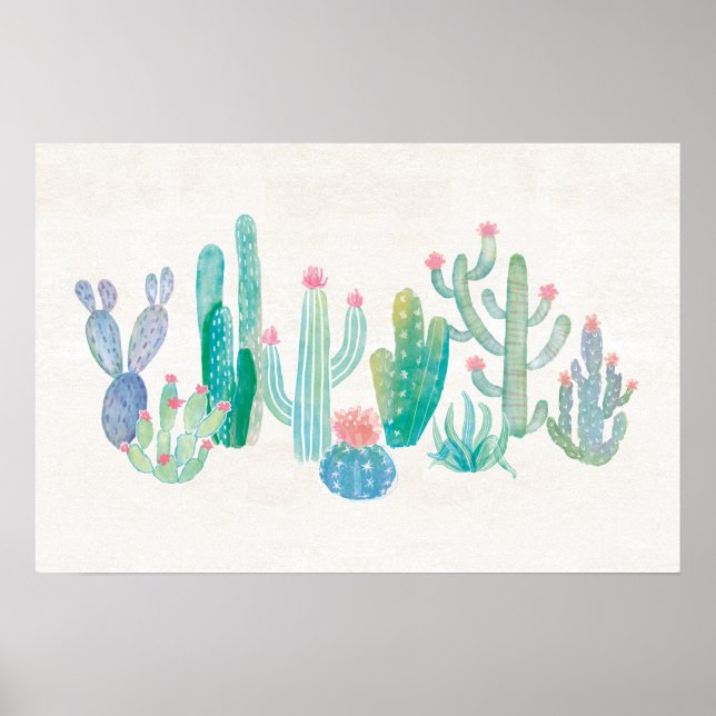 Bohemian Cactus Poster (Framsidan)