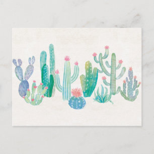 Bohemian Cactus Vykort