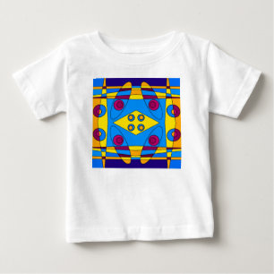 Bohemian Chintz 51 Gult Cyan Magenta Orange T Shirt