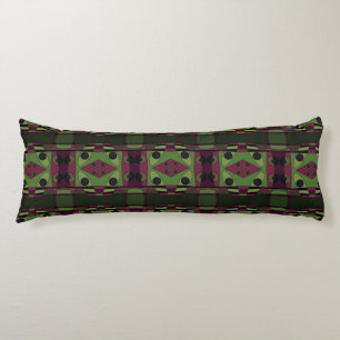 Bohemian Chintz 81 Dusty Magenta Grönt Kroppskudde