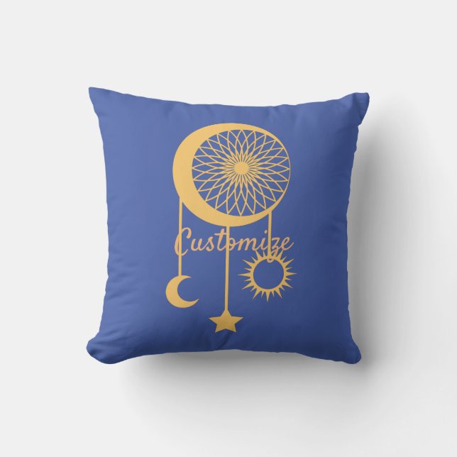 Bohemian Dream Catcher Thunder_Cove Kudde (Framsida)