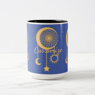 Bohemian Dream Catcher Thunder_Cove Två-Tonad Mugg