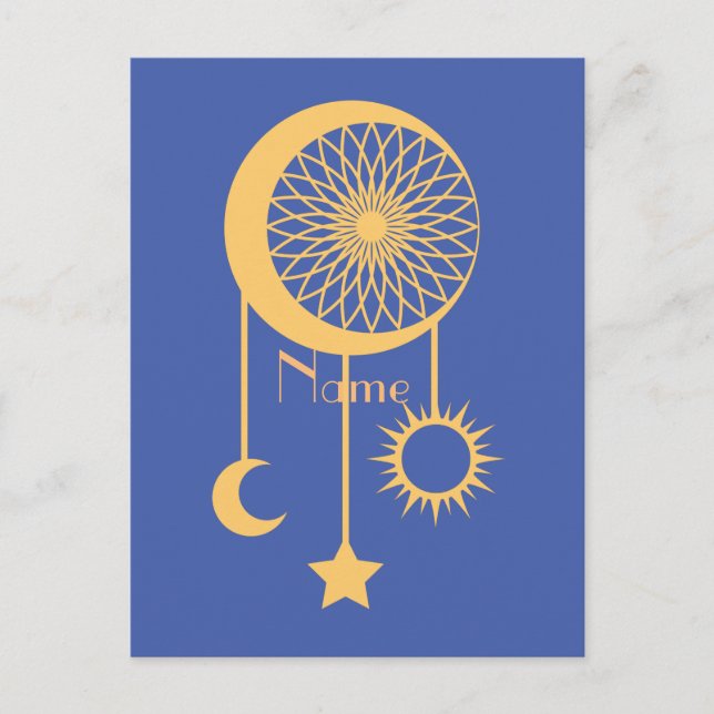 Bohemian Dream Catcher Thunder_Cove Vykort (Framsida)