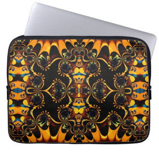 Bohemian Earth Tones Tribal Batik Laptop Fodral