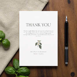 Bohemian Elegance Rustic Winter Coffee Plant Tack Kort
