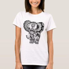Bohemian Elephant Tank T-shirt