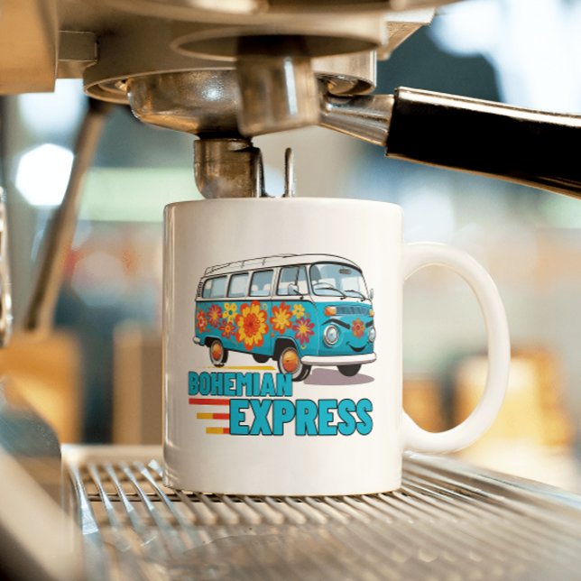 Bohemian Express.w-min Kaffemugg (Skapare uppladdad)
