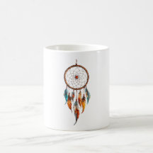 Bohemian Feather Dreamcatcher Mugg