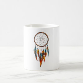 Bohemian Feather Dreamcatcher Mugg