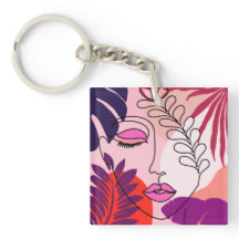 Bohemian Girl Line Art Rosa Aestthetic