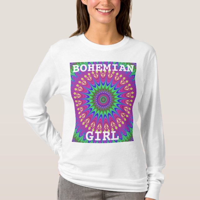 BOHEMIAN GIRL T-SHIRTS (Framsida)