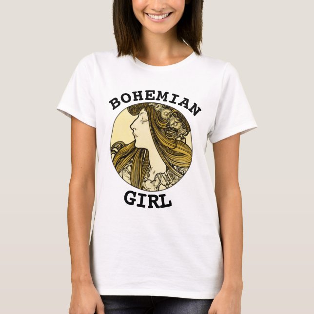 BOHEMIAN GIRL T-SHIRTS (Framsida)