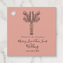 Bohemian Handflatan Träd Hand plockade Pappra Kraf