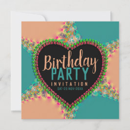 Bohemian Hippy Girls Night Dinner Party-inbjudan Inbjudningar