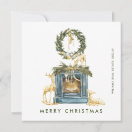 Bohemian Jul Composition Corporate Hälsning Julkort