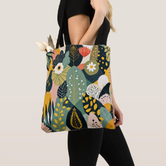 Bohemian Jungle Design Väska. Tygkasse