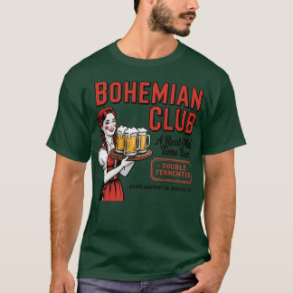 Bohemian Klubb Beer - Roscoe, PA-fotoom T Shirt
