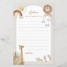 Bohemian Leksaker Giraffe Sol Råd till föräldrar