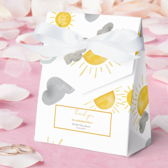 Bohemian lite solljus är hur barn duschar presentaskar (Bröllop)