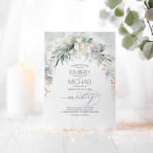 Bohemian Lush Greenery Arch Summer Garden Wedding