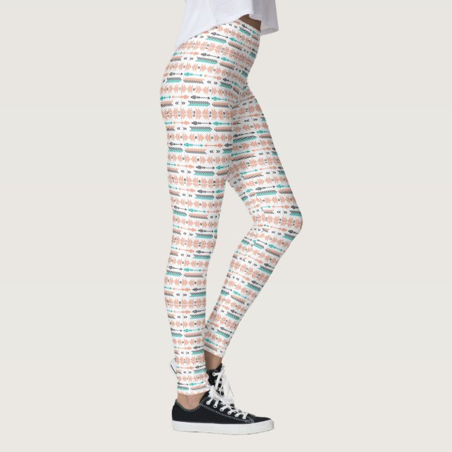 Bohemian Mönster Leggings (Höger)