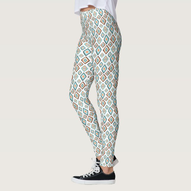 Bohemian Mönster Leggings (Vänster)