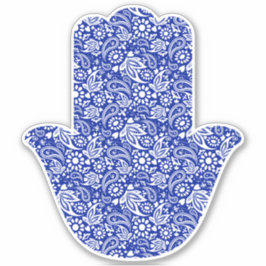 Bohemian Motif Hamsa Hand Klistermärken