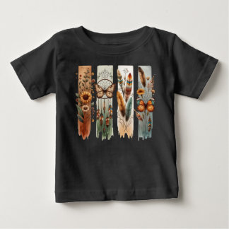 Bohemian Nature Art Panel T Shirt