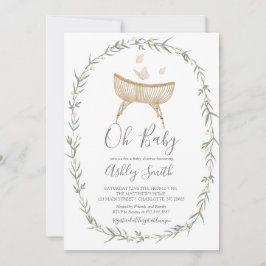 Bohemian Oh Baby Shower-inbjudan Inbjudningar