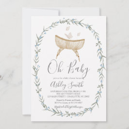 Bohemian Oh Baby Shower-inbjudan Inbjudningar